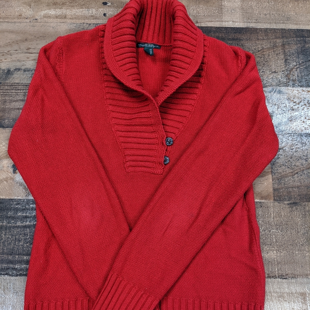 Ralph Lauren Shawl Collar Sweater